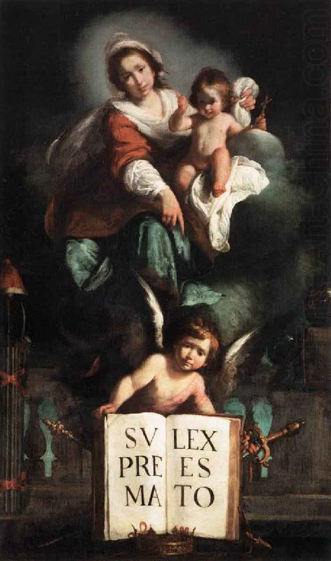 Bernardo Strozzi The Madonna of Justice china oil painting image